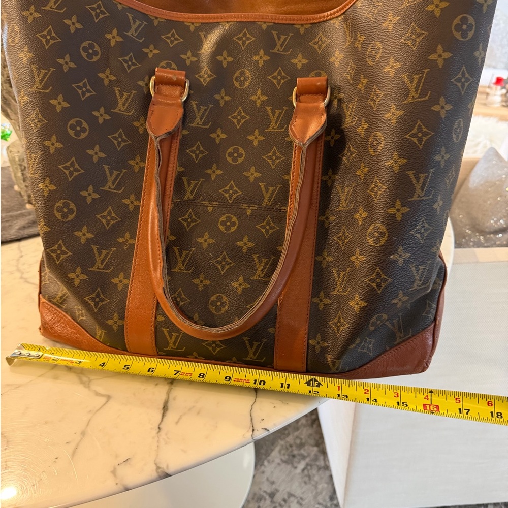 Louis Vuitton Brown Monogram Travel Bag - Picture 6 of 9